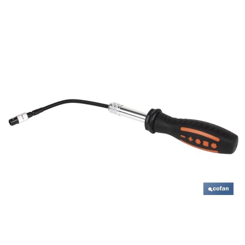 DESTORNILLADOR PORTAPUNTAS VARILLA FLEXIBLE
