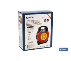 ENROLLACABLES CABLE 4T. 20 M. (3 x 1,5mm)