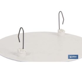 TAPA CON GARRA METÁLICA 106X37