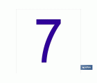 7 Número en glasspack