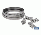 Abrazaderas para cortar 3 metros | Material INOX