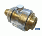 Filtro lubricante para engrase herramientas neumáticas con rosca 1/4 | Mini lubricador  para herramientas neumáticas