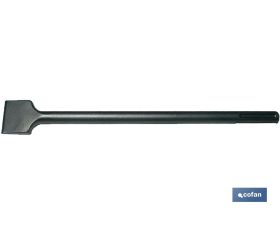 Accesorios para Martillos con SDS MAX Cincel Ancho