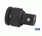 Adaptador de impacto 1 a 3/4| Con cuadradillo macho 3/4 y hembra de 1  | Fabricado especial para herramientas de impacto