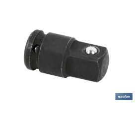 Adaptador de impacto 3/8 a 1/4| Con cuadradillo macho 1/4 y hembra de 3/8  | Fabricado especial para herramientas de impacto