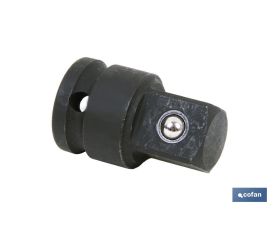 Adaptador de impacto 3/4 a 1| Con cuadradillo macho 1 y hembra de 3/4  | Fabricado especial para herramientas de impacto