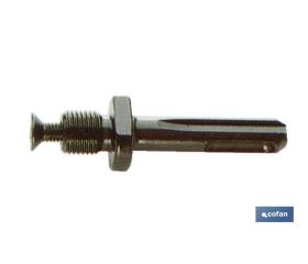 Adaptador para martillos SDS+ A portabrocas normal