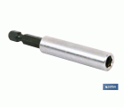 Adaptador porta puntas Imantado | Medidas 1/4 x 75 x 11 mm  | Cambio de puntas imantado