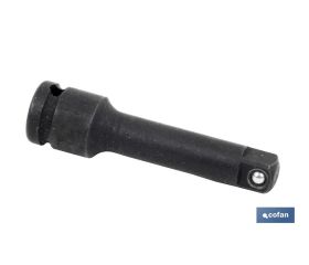 Alargadera de impacto  1/2 | Con longitud de 75, 125 y 250 mm | Prolongador de impacto de 1/2