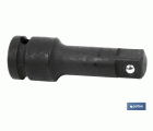 Alargadera de impacto  3/4 | Con longitud de 100, 175 y 250 mm | Prolongador de impacto de 3/4