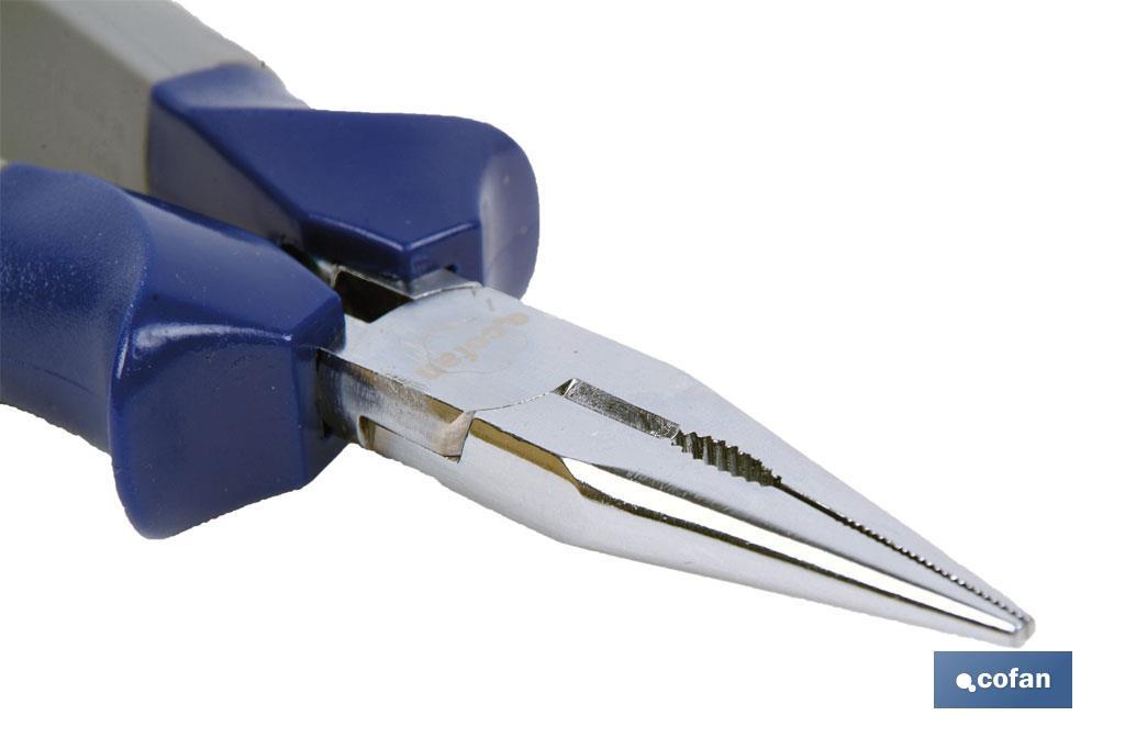 ALICATES PUNTA MEDIDA 6  A. RENDIMIENTO - 160 MM