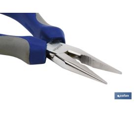 ALICATES PUNTA C/MUELLE 6'