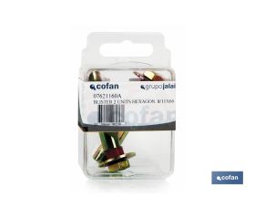 Anclajes Metálicos Tornillo Hexagonal 6.8 Blíster Estándar