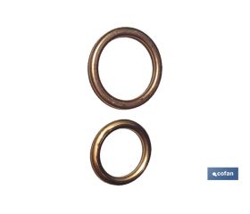 ARANDELA DE COBRE PARA TAPON CARTER 12X17