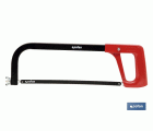 Arco de sierra profesional | Medidas: 300 mm | Fabricado en metal | Hoja de sierra con 24 dientes