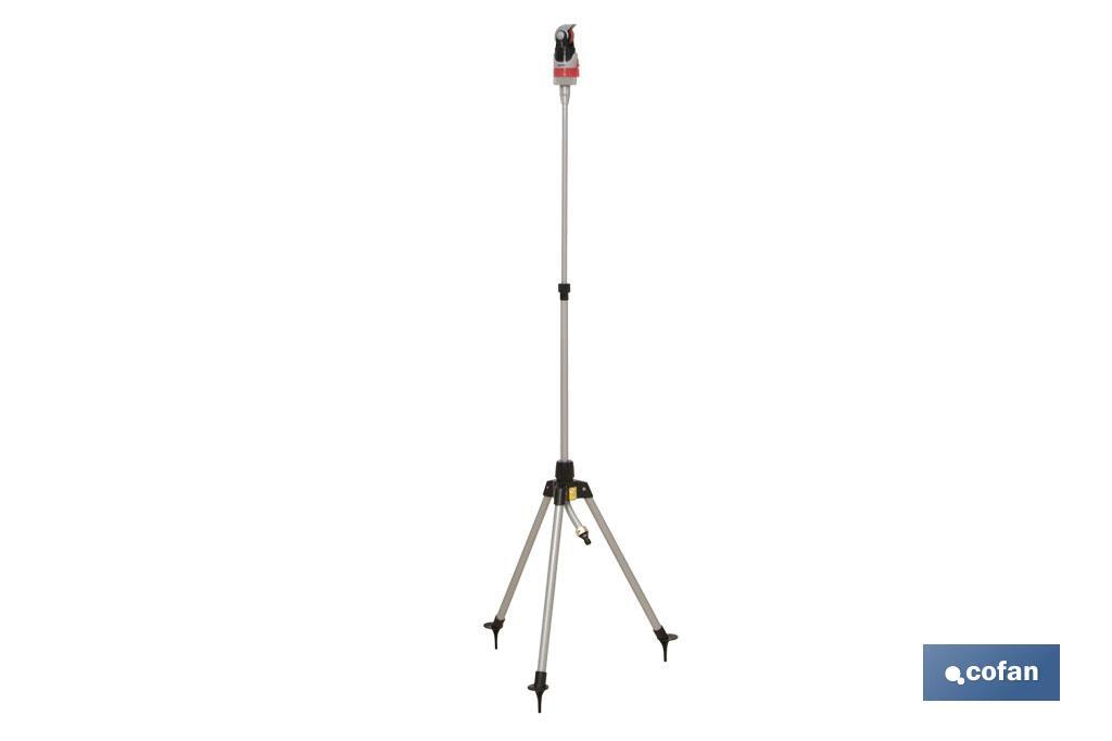 ASPERSOR 4 POSICIONES CON TRÍPODE TELESCÓPICO