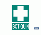 Señal de Botiquín Luminiscente y Adhesiva