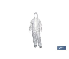 BUZO C/CAPUCHA TIPO 4, 5 Y 6 BLANCO TALLA M