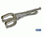 Tenaza Grip con mordazas | Apta para chapa | Longitud 8 a 11