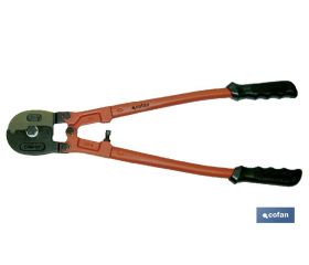 Corta cables de acero reforzado | Con longitud en 24 | Cuchillas fabricadas en CR-V 56-61 HRc
