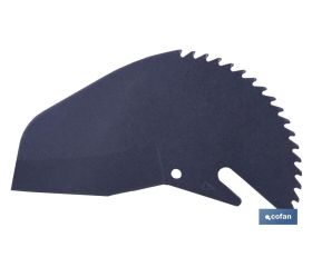 Recambio de cuchilla| Para tijera cortatubos | Diámetro: 63 mm (2 1/2) | Fabricada en acero inoxidable
