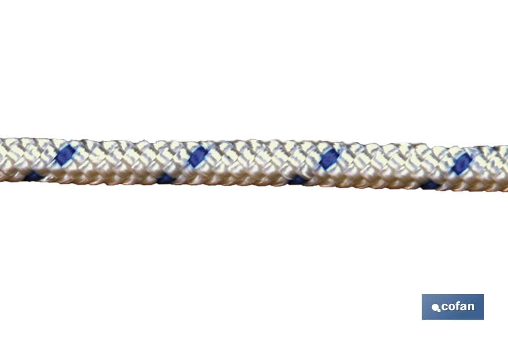 CARRETE CUERDA ESP. ARRANQUE 2.5 MM 100 MTS BCO