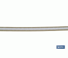 CUERDA ELASTICA(LATEX 1ª) 6 MM 200 MTS BCO