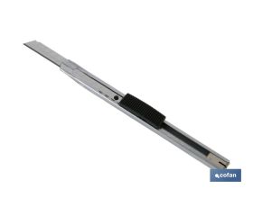 CUTTER METÁLICO INOX (9 MM)