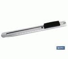 Cúter de acero inoxidable | Cuerpo compacto y ligero | Ideal para manualidades
