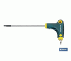 Destornillador Torx | Con mango en T doble punta | Modelo punta Torx desde T-10 hasta T-40