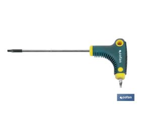Destornillador Torx | Con mango en T doble punta | Modelo punta Torx desde T-10 hasta T-40