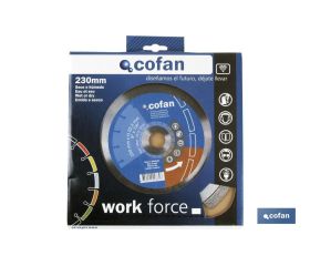 DISCO DIAMANTE MODELO CANTERO 230MM.