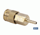 Enchufe rápido espiga tubo Ø13mm de Gran caudal