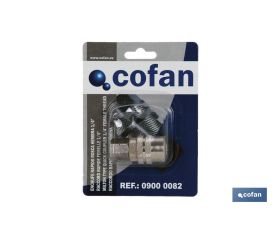 ENCHUFE RAPIDO ROSCA HEMBRA 1/2