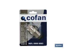 ENCHUFE RAPIDO UNIVERSAL HEMBRA 1/2