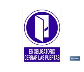 Es obligatorio cerrar las puertas