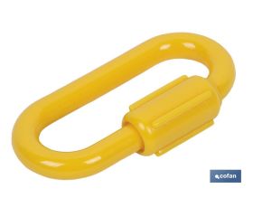 Eslabón amarillo Unión Cadena