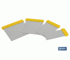 Juego de 4 espátulas | Fabricadas en acero inoxidable | Medidas de 6, 8, 10 y 12 cm | Para pintor o chapista