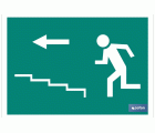 Salida Escalera izquierda Subida