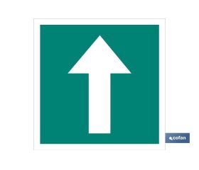 Señal de Dirección Evacuación