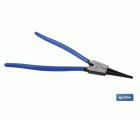 Alicates para arandelas con circlip exterior recto | Fabricados en acero de alta calidad | Medidas de los alicates: 300 mm