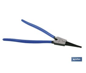 Alicates para arandelas con circlip exterior recto | Fabricados en acero de alta calidad | Medidas de los alicates: 300 mm