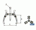 EXTRACTOR 3 GARRAS ARTICULADAS 3 15-80