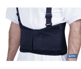 Faja Lumbar de Trabajo | Incluye 2 tirantes cruzados | Varias Tallas Disponibles