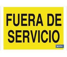 Fuera de servicio