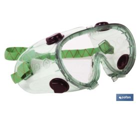 Gafas de Protección Antivaho | Confortables y Ligeras | Ajuste con Goma