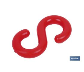 Gancho S Color Rojo