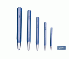 Punzón central para metal | Fabricado en materiales de alta calidad | Medidas del punzón/granete: 10 mm
