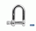 Grillete Recto Galvanizado