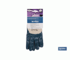 GUANTES NITRILO AZUL T-10
